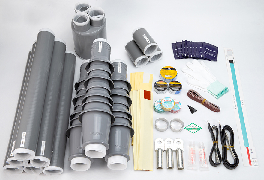 35KV 3-cores Cold Shrinkable Indoor Termination Kits